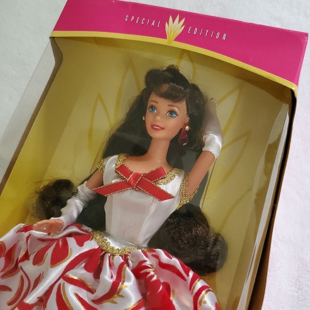 Vintage 1995 Special Edition Evening Flame Barbie New in Box - Picture 2 of 6
